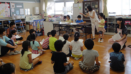 「スミセイアフタースクール」ことば授業