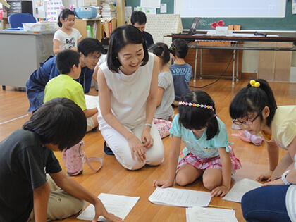 「スミセイアフタースクール」ことば授業