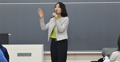 >「白百合女子大学キャリア授業」講師