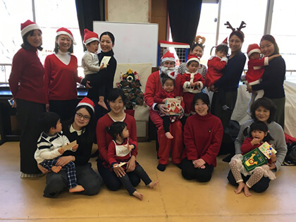 >「おやこみゅ英語でクリスマス」